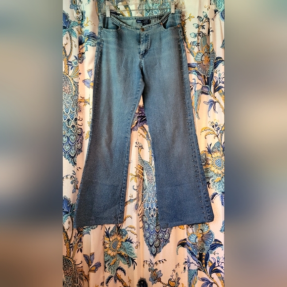 D'Mode Rivet Jeans - Picture 2 of 8